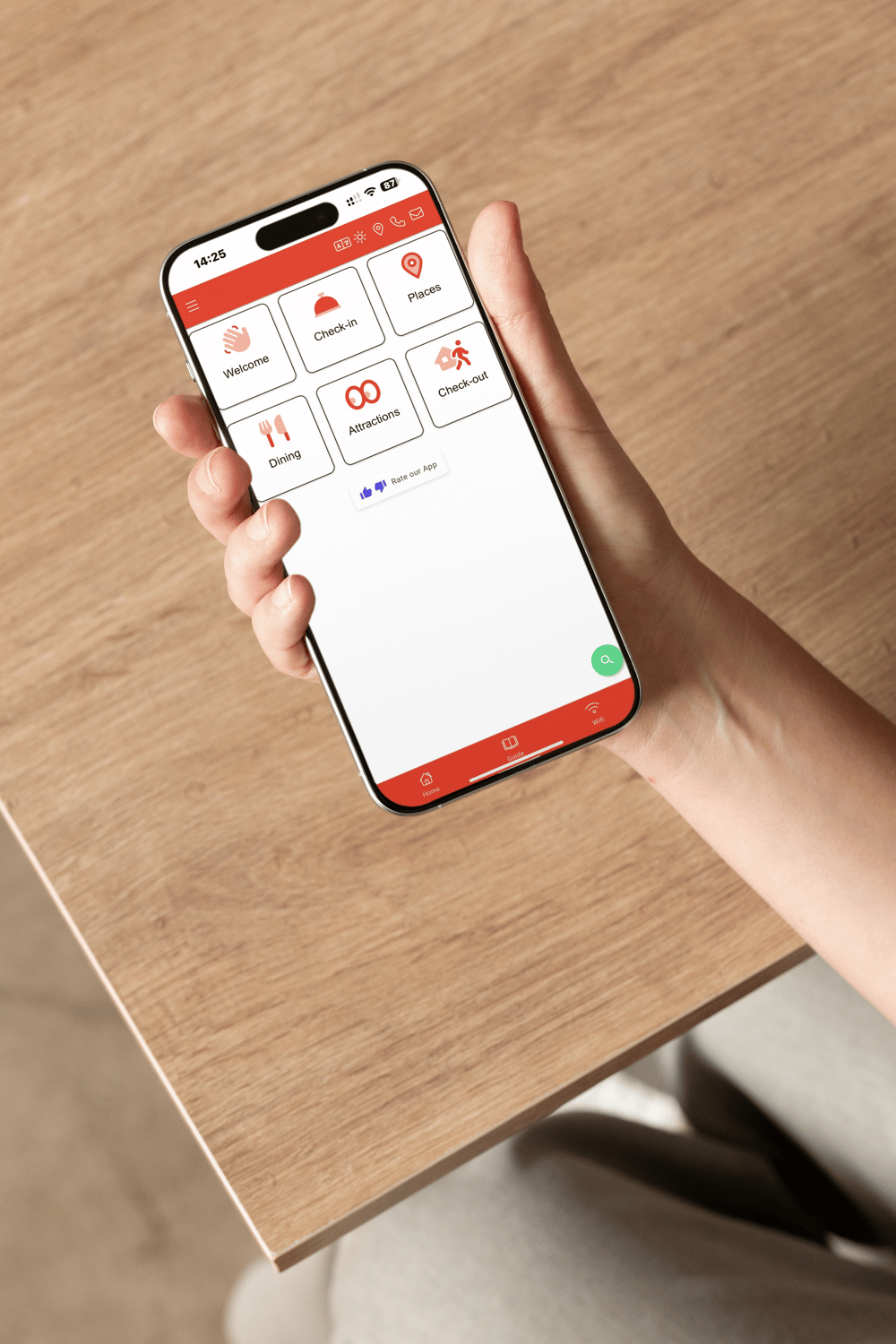 Inform you guests with key information